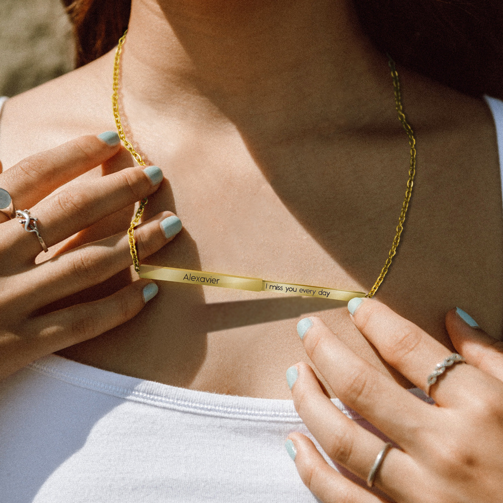 Tan Mystic® Personalised Necklace