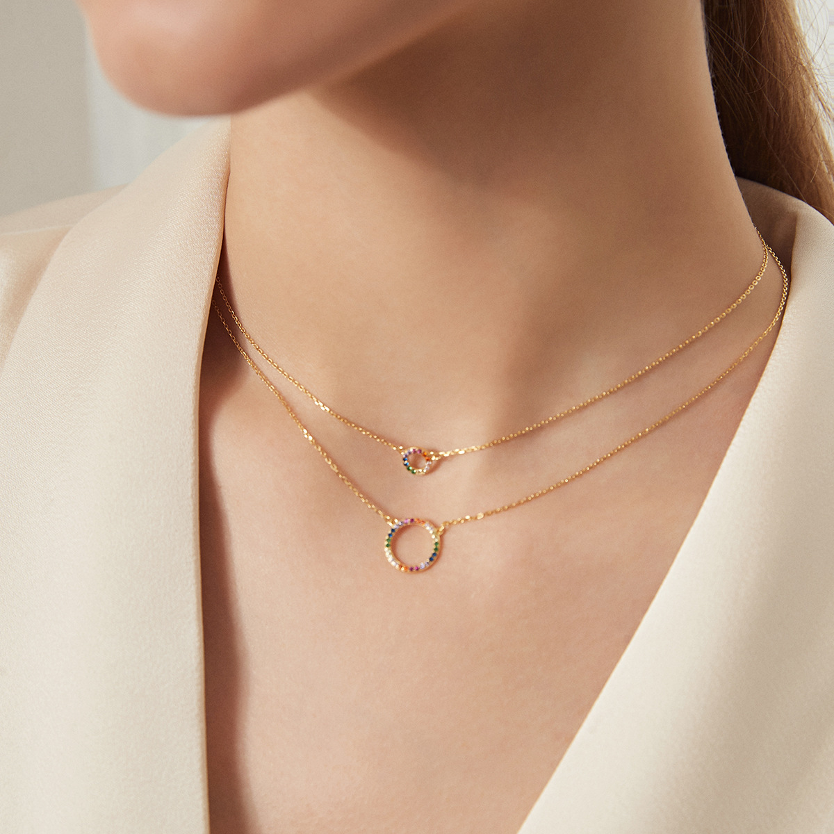 Rainbow® Infinity Necklace
