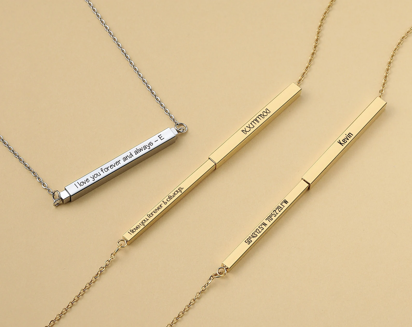 Tan Mystic® Personalised Necklace